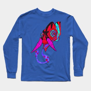 Red Chameleon Long Sleeve T-Shirt